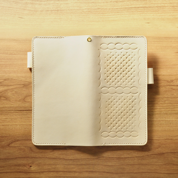 アップルパイ生焼け×ほぼ日手帳weeksカバー(MEGAにも対応) MEGAにも対応 ：縦×横