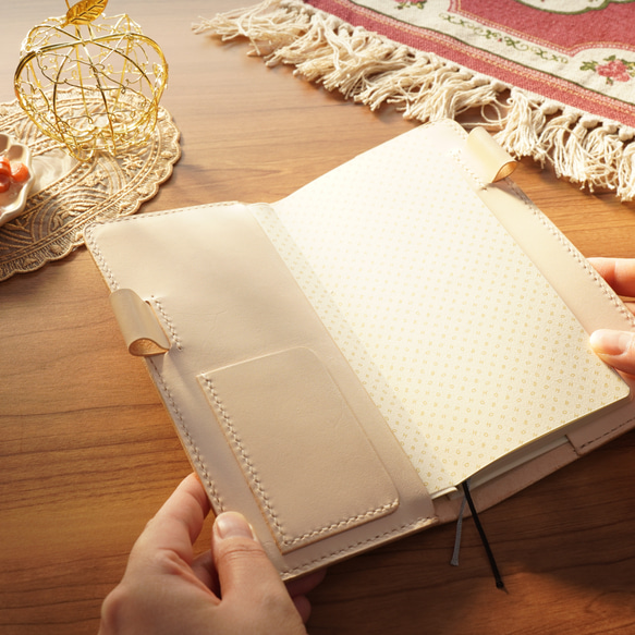 アップルパイ生焼け×ほぼ日手帳weeksカバー(MEGAにも対応) MEGAにも対応 ：縦×横