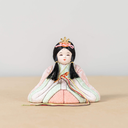 ことの木目込人形（3KK-0500）（このは） さくら平台 灯桜付