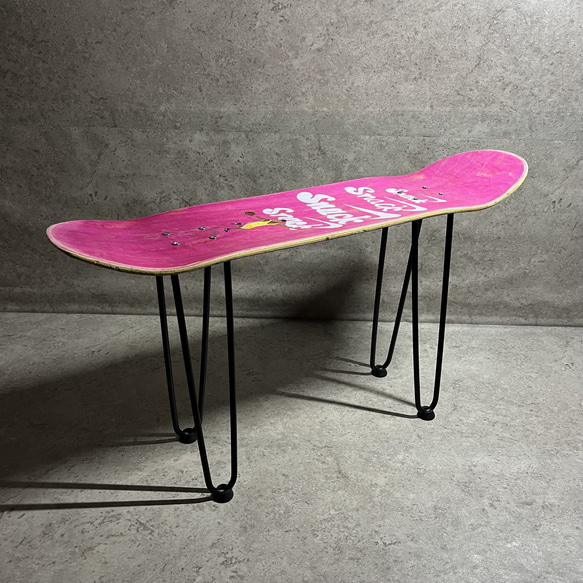 スケートボード スケボー サイドテーブル コーヒーテーブル 椅子 イス チェア ベンチ スツール 65 椅子（チェアー）・スツール