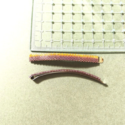 Φ1.3x1.15mmの小さなビーズで作るヘアピン6種類　6x70mm 14枚目の画像