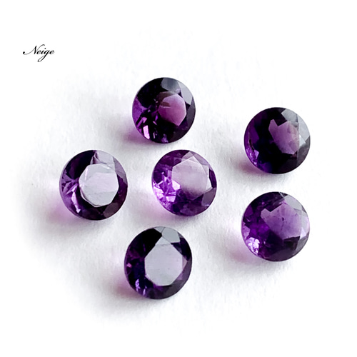 アメジスト6枚セット 1円スタート！誠安◇1.8Kgウルグアイ産 アメジストクラスター[T614-3608]