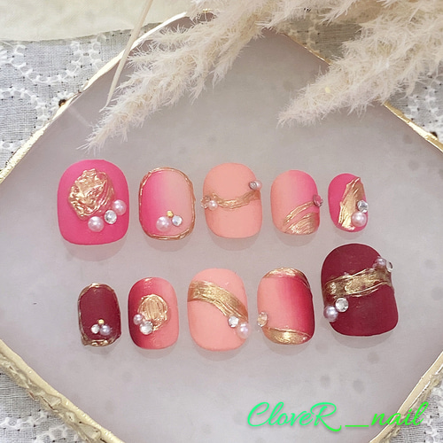 ネイルチップ No.10 ネイルチップ（つけ爪） あーちゃん 通販｜Creema  