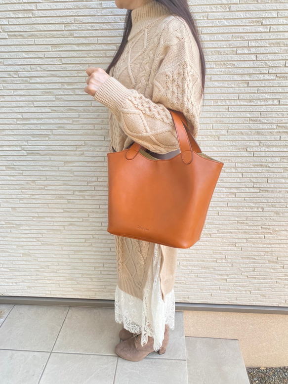 日本製　大人気のMarle=マールが一回り大きくなって誕生❗通勤通学にお出かけとシンプルだけどオシャレで可愛い 6枚目の画像