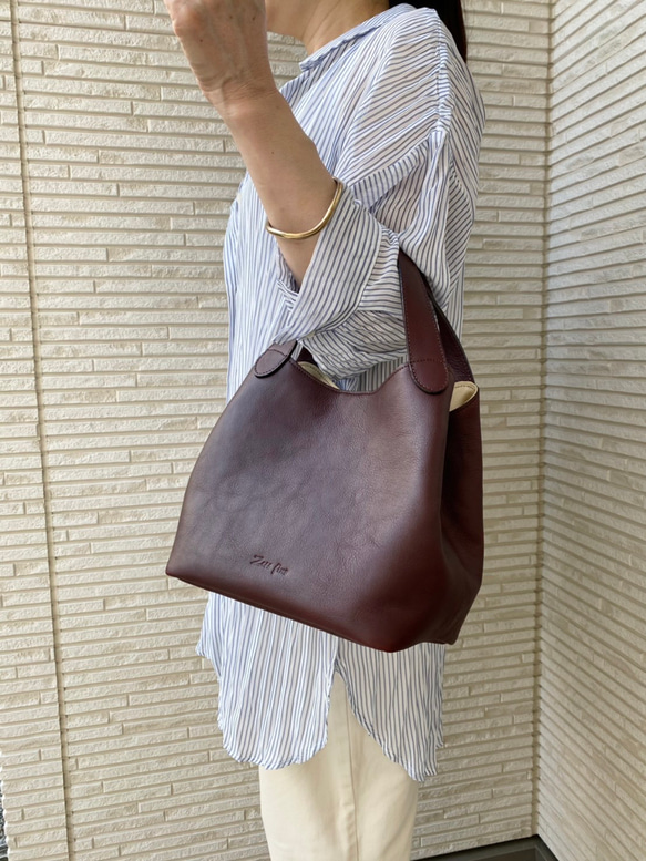 日本製　大人気のMarle=マールが一回り大きくなって誕生❗通勤通学にお出かけとシンプルだけどオシャレで可愛い 3枚目の画像