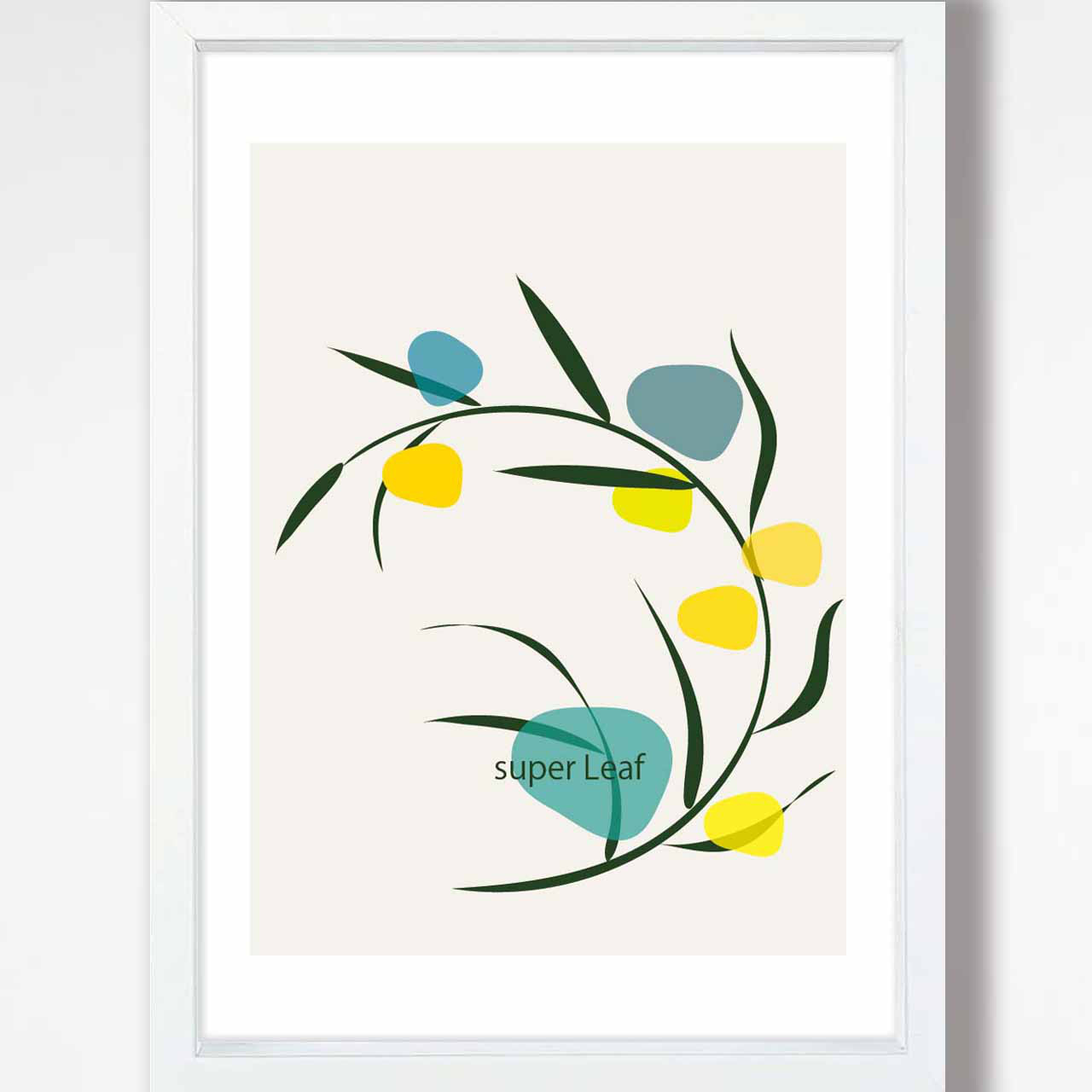 フルーツの小枝　イラスト　ポスター　A4 A3 A2 A1　アートポスター　アート/sei/新着順検索　2148