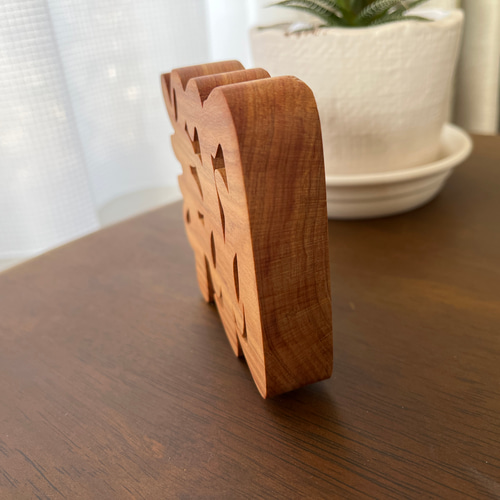 木製 漢字 オブジェ 1文字 お好きな文字の置物 表札・ネームプレート