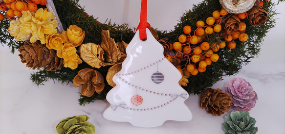 ジョナサンアドラー◇クリスマス陶器オーナメント12＋1個セット※限定1セット 磁気(陶器)のクリスマスオーナメント(ツリー) オーナメント2023