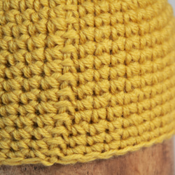 黄色オニちゃんニット帽子（子ども用） 9枚目の画像