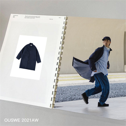 秋冬新品 ロングトレンチコート メンズ 無地 ジャケット