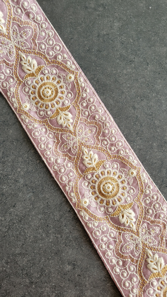 [幅約9cm]インド刺繍リボン/カラー選択あり 9枚目の画像