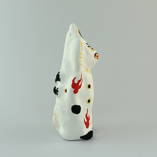 古い　白玉　唐物　人物像 北斉時代白玉獅子像 | Northern Qi / Lion statue 【4K】【作品