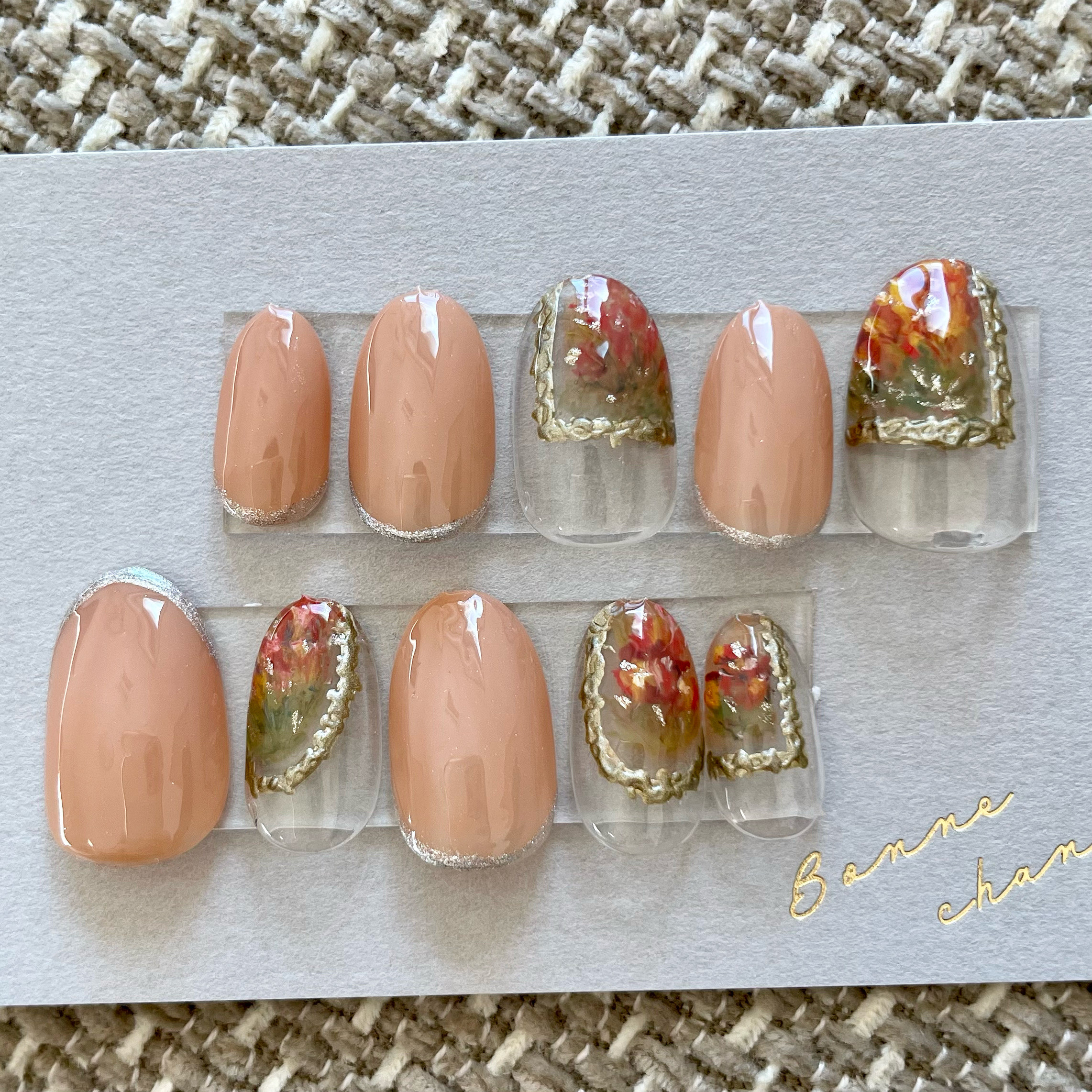 【KURO】ネイルチップ オーダー オーダー 【KURO】ネイルチップ