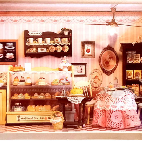 きき様＊kyo＊ハンドメイド＊いちごカフェ＊ドールハウス＊ミニチュア＊チェスト他 きき様＊kyo＊ハンドメイド＊いちごカフェ＊ドールハウス＊ミニチュア