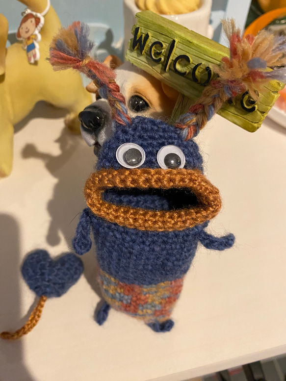 NEW☆大人気ハンドメイド編みぐるみパクパクモンスターiQOSイルマ