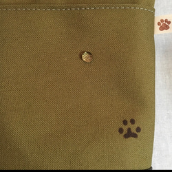 小型犬用　撥水帆布の消臭マナーポーチ　7色からお選び下さい 8枚目の画像