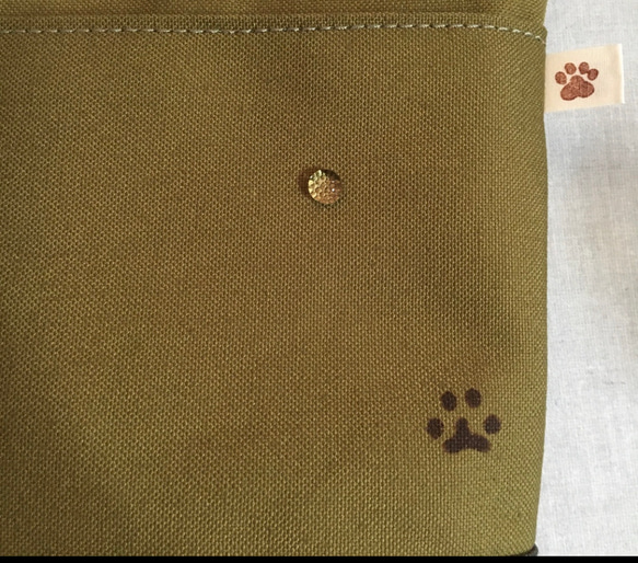 小型犬用　撥水帆布の消臭マナーポーチ　7色からお選び下さい 8枚目の画像