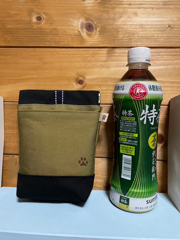 小型犬用　撥水帆布の消臭マナーポーチ　7色からお選び下さい 6枚目の画像