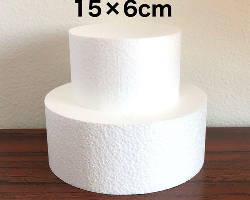 2段×4セット❤️15×6・10×6❤️クレイケーキ❤️発泡スチロール