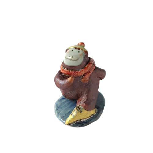 お猿さんの置物