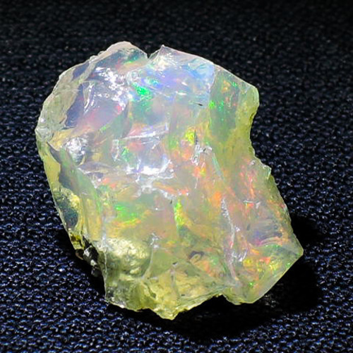 ☆オパールの原石4.2ct/13.2mm☆天然石蛋白石☆鉱物原石