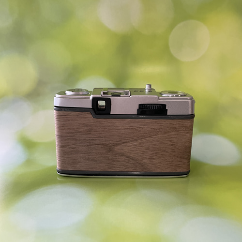 完動品】レトロなフィルムカメラ オリンパス PEN EE-2 天然木 完動品】レトロなフィルムカメラ オリンパス PEN EE-2 天然木