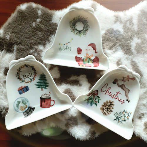 クリスマスミニプレート(A) 小皿 myu select 通販 16790757｜Creema