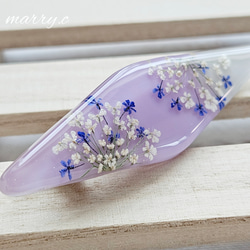 【選べる5デザイン♪︎】お花のヘアクリップmarry.c's handmadeaccessory 3枚目の画像