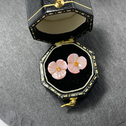 ロードナイト（ばら輝石）×ルチルクォーツ ダブレット ストーン リング