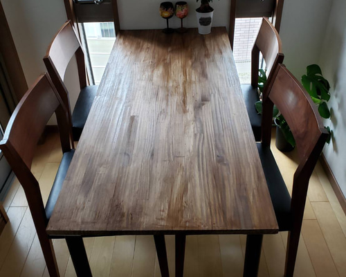 アンティークなダイニングテーブル ダイニングテーブル 森のきこり  