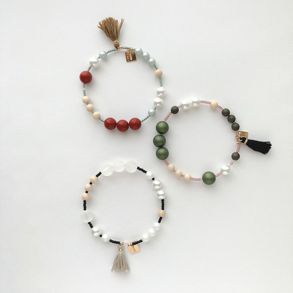 BRACELET:「Fir tree」fog 6枚目の画像