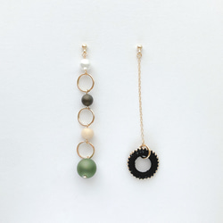 LONG EARRING:「Fir tree」fog 1枚目の画像