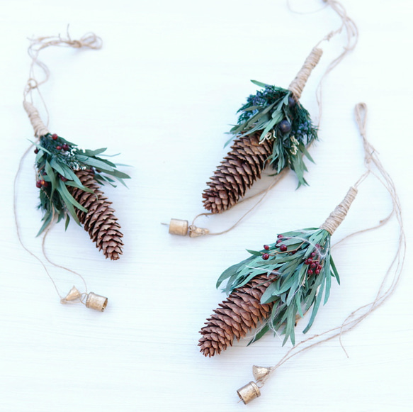 ドイツトウヒのオーナメント(グリーン) ドライフラワー 310cafe 通販