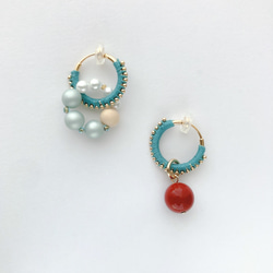 HOOP EARRING:「Reindeer」fog 2way 1枚目の画像