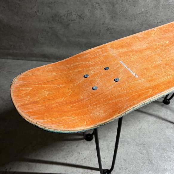 スケートボード　スケボー　コーヒーテーブル　サイドテーブル　椅子　イス　チェア　ベンチ　スツール　66 5枚目の画像