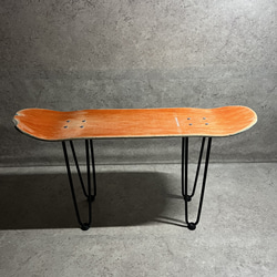 スケートボード　スケボー　コーヒーテーブル　サイドテーブル　椅子　イス　チェア　ベンチ　スツール　66 4枚目の画像