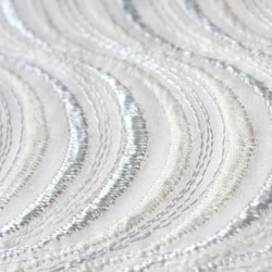 ◇レース半襟・半衿【細波】white 7枚目の画像