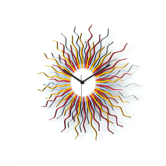 Medusa meadow   // Handmade European wood wall clock 第5張的照片