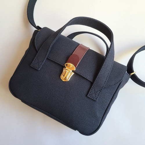倉敷帆布のショルダーハンドバッグ〈chic〉 ショルダーバッグ