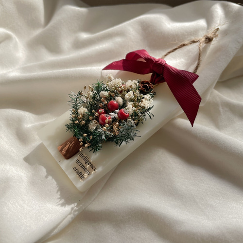 数量限定販売】クリスマスギフト♫ アロマワックスサシェ / ドライ