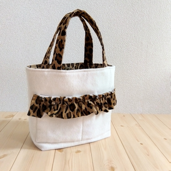 & Other Stories” レオパードハラコトートBAG ヴィオラドーロの