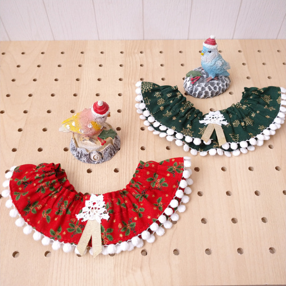 クリスマス限定☆*ポンポンが可愛いワンコシュシュスタイ/パーティ