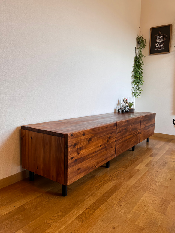 あなただけのテレビボード扉付き【自由設計】テレビ台 ロング 1800×400