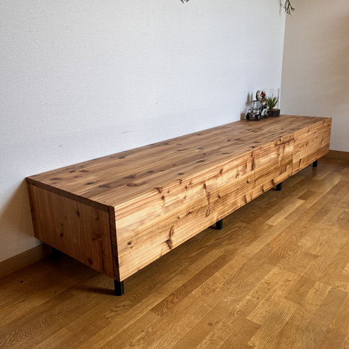 あなただけのテレビボード扉付【自由設計】テレビ台 1800×400×400mm