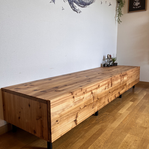 あなただけのテレビボード扉付【自由設計】テレビ台 1800×400×400mm