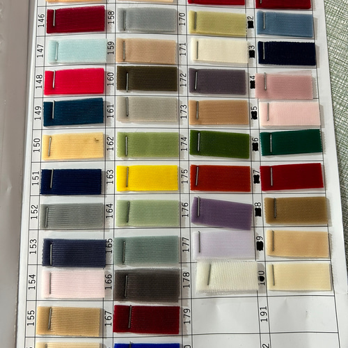 高級サテン/ソフトチュール/ふわふわオーガンジーのサンプル画像 全色  