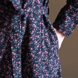 New秋色 100％綿ワンピース .ドレス　ウエストワンピース　ｓ-XL 11枚目の画像