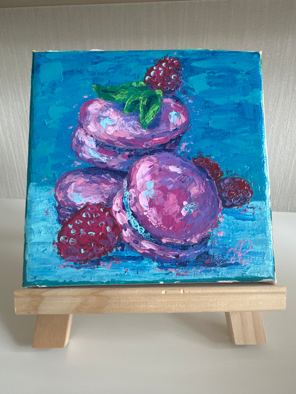Fraises et macarons 2枚目の画像
