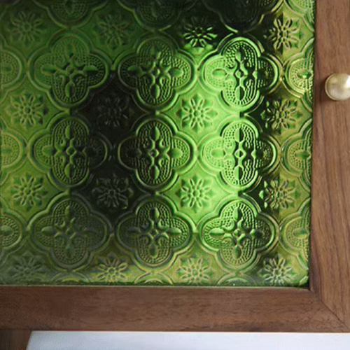 木製ウォールナット材食器棚 展示収納ラック 大容量ディスプレイ