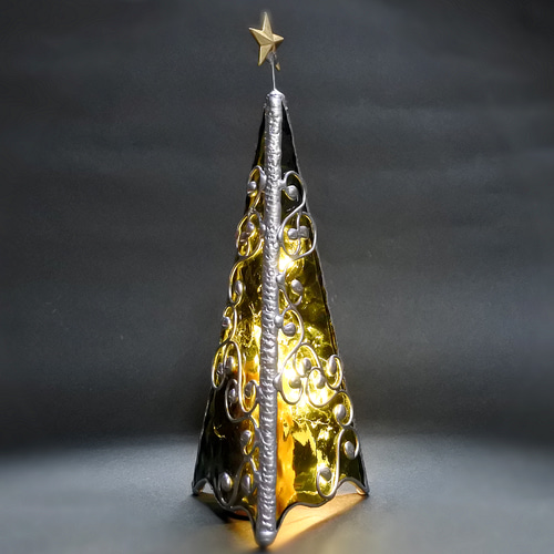 大人のクリスマスツリーランプX'mas 新色追加です！LEDライト ステンド